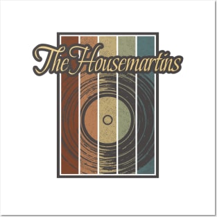 The Housemartins Vynil Silhouette Posters and Art